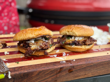 🔥 Birria Bomb Burger on the Solo Stove Griddle