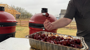 Smoked Meatballs & Little Smokies… Gone in 5 Minutes (Tailgate Appetizer)