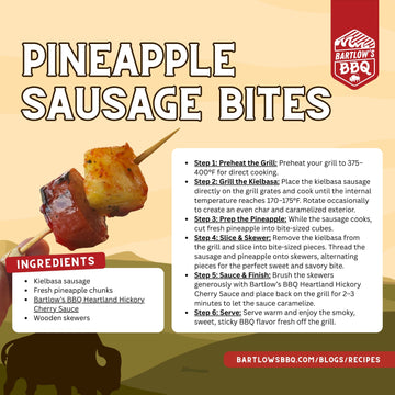 Pineapple Sausage Bites