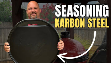 How to Season a Kamado Joe Karbon Steel Griddle
