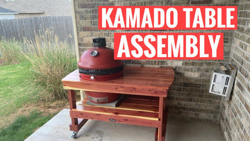 How to assemble the JJ George Kamado Joe Table | JJ George Table Assembly