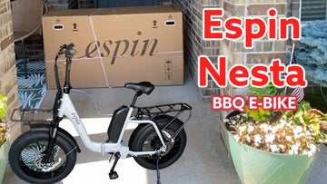 BBQ Bike Behind the Scenes - Espin Nesta Unboxing - I won this E-Bike
