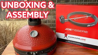 Kamado Joe JOETISSERIE Unboxing & Assembly