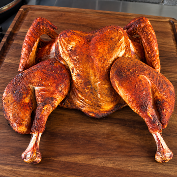 🦃 Spatchcock Smoked Turkey | Crispy Skin, Juicy Meat, and Big Flavor — food photo