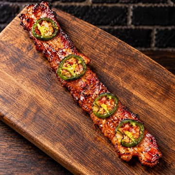 Jalapeño Candy Bacon — food photo