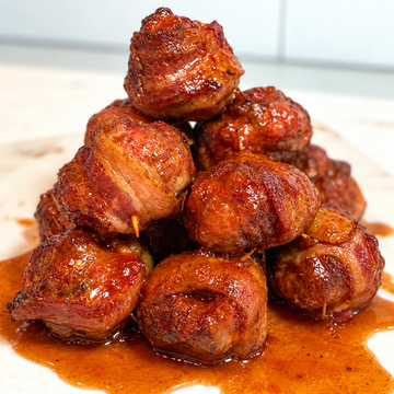 Moink Balls - The Easiest Tailgate Appetizer Recipe — food photo