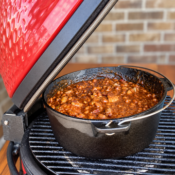 Smoked BBQ Baked Beans - What is the Secret Ingredient? — food photo