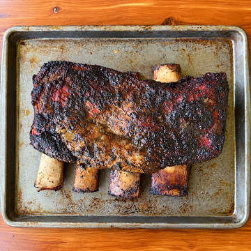 How Not to Ruin Beef Dinosaur Bone Short Rib — food photo