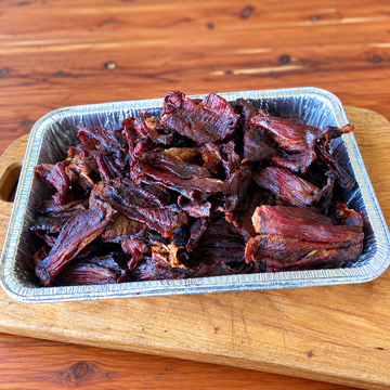 How to make great Beef Jerky on a Smoker without a Dehydrator | A Pitmaster X Review — food photo
