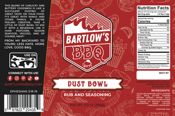 Dust Bowl Rub & Seasoning