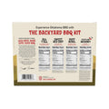 Bartlow’s BBQ The Backyard BBQ Kit – Back of Box with nutrition facts and product descriptions